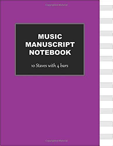 10 stave music manuscript notebook composition Kindle Editon