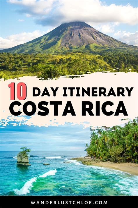 10-Day Costa Rica Travel Itinerary: The Ultimate Adventure