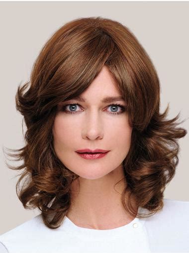 100% Hand-tied 14" Good Brown Classic Human Hair Wigs