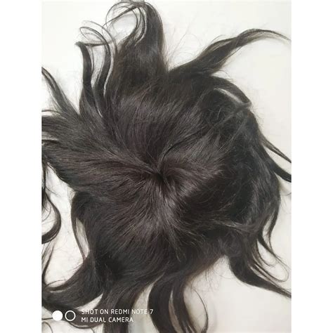 100% Human Hair Thin Skin Base With French Lace Front Toupee