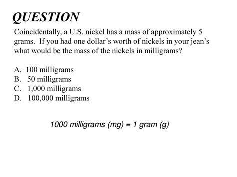 100,000 Milligrams: The Astonishing Versatility of a Tiny Unit of Measurement