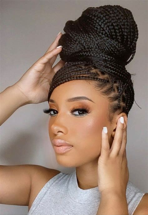 100+ Breathtaking Braid Bun Hairstyles for Black Hair