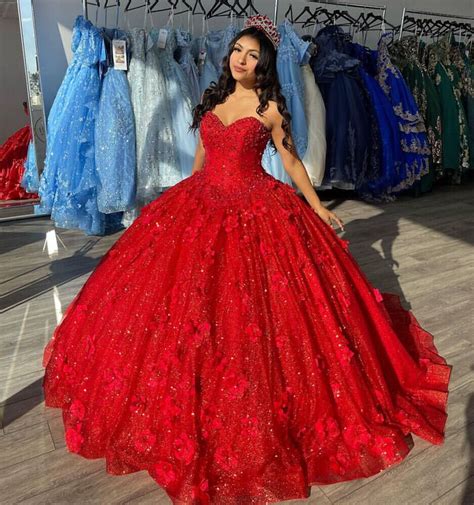 100+ Breathtaking Red Quinceanera Dresses to Turn Heads