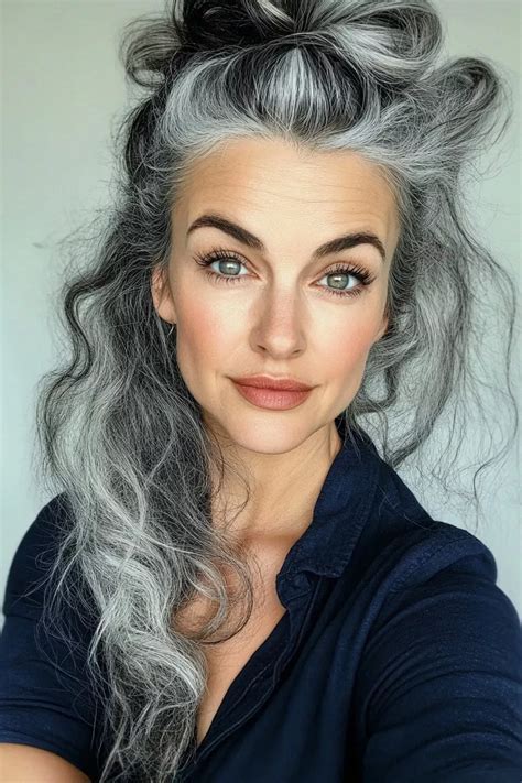 100+ Grey Hair Color Ideas That'll Make You Ditch the Dye