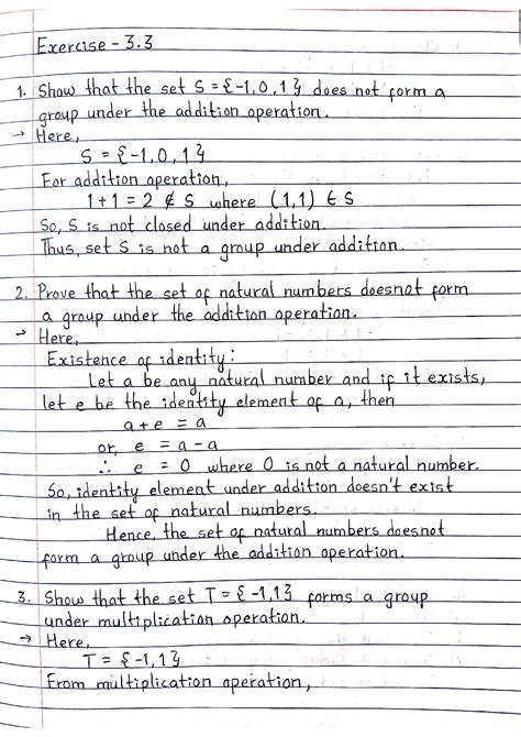 100+ Group Theory Exercises and Solutions: A Comprehensive PDF Guide for Learners