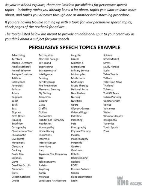 100+ Informative Speech Topics for Students