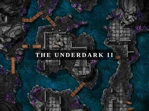 100+ Intricate Underdark Battle Maps for Epic Encounters