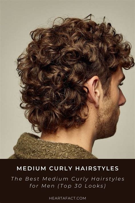 100+ Male Medium Curly Hairstyles You'll Fall in Love With