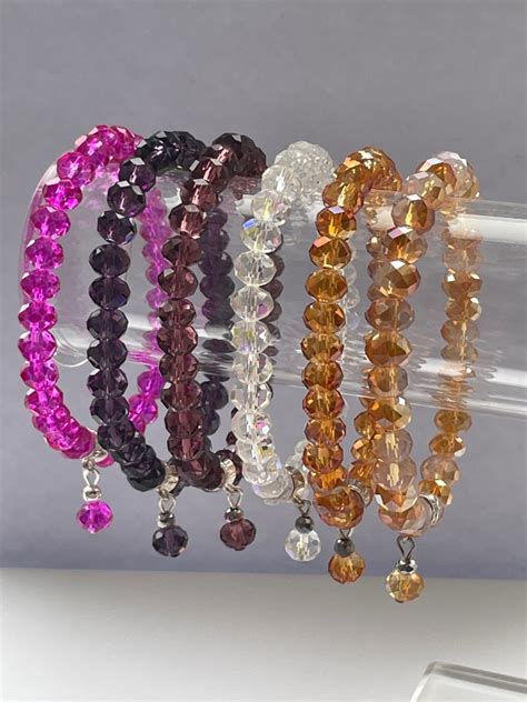 100+ Stunning Stretch Crystal Bracelets for Every Wrist