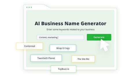 100 Best Business Name AI Generators for 2023