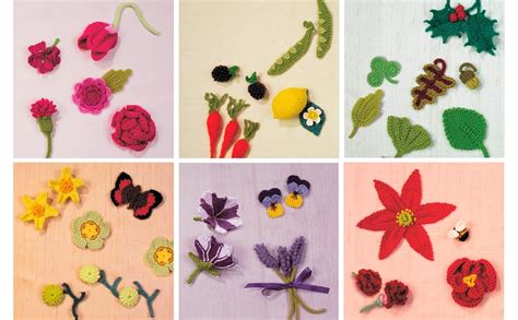 100 Flowers to Knit and Crochet A Collection of Beautiful Blooms for Embellishing Garments Accessories and More Epub