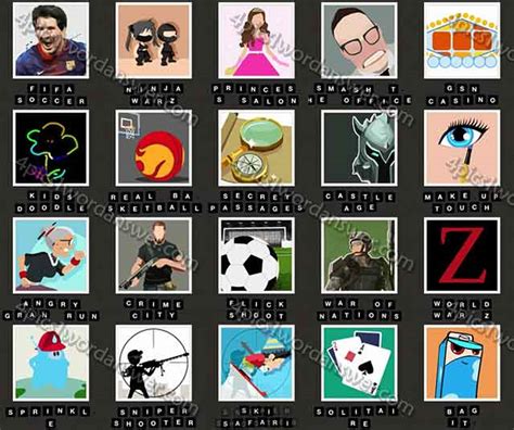 100 Pictures Game Answers Epub