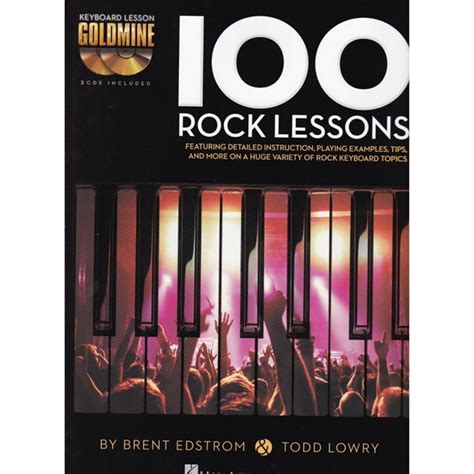 100 Rock Lessons: Keyboard Lesson Goldmine Series Ebook Kindle Editon