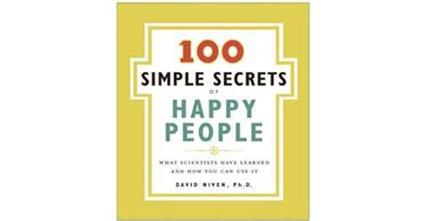 100 Simple Secrets of Happy People PDF