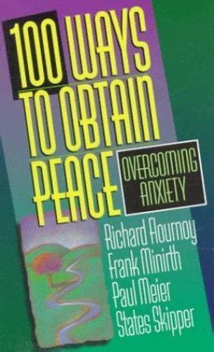 100 Ways to Obtain Peace Overcoming Anxiety PDF