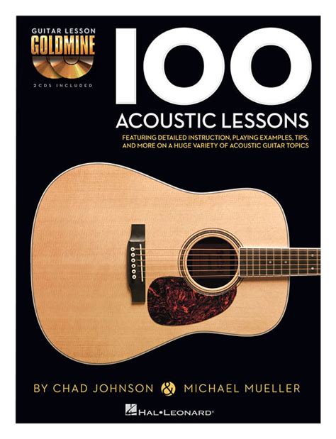 100 acoustic lessons guitar lesson goldmine series book or cd Epub