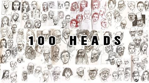 100 day head challege