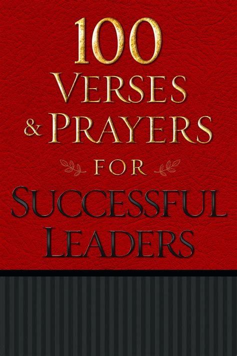 100 verses and prayers for successful leaders Reader