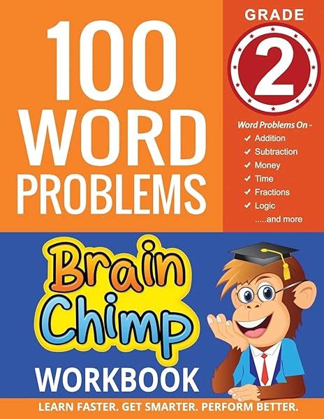 100 word problems grade 2 math workbook the brainchimp Epub