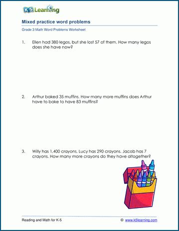 100 word problems grade 3 math workbook PDF