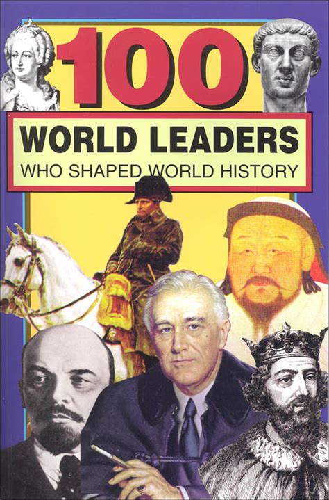 100 world leaders who shaped world history Kindle Editon