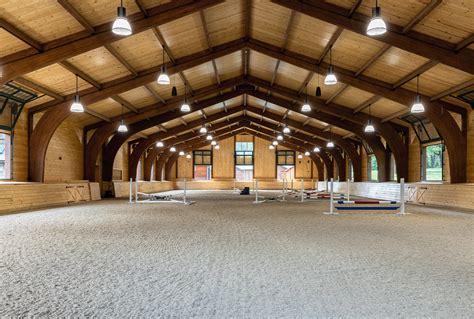 100-acre riding arena: