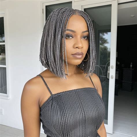 1000+ Salt and Pepper Braided Wig Styles for Every Occasion