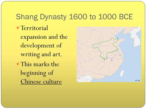 1000 BCE: Shang Dynasty