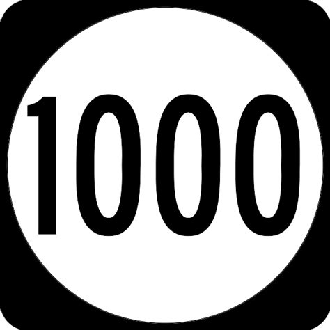 1000 Signs Reader