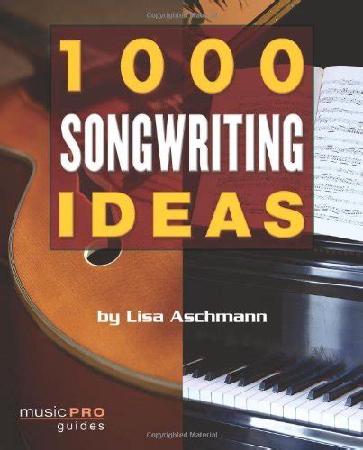 1000 songwriting ideas music pro guides Doc