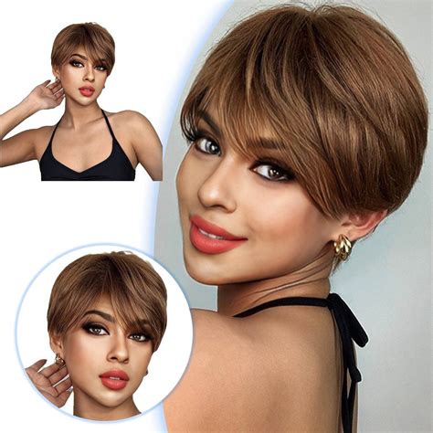 10000+ Stunning Full Lace Front Women's Funky Style Short Wigs: Transform Your Look Instantly