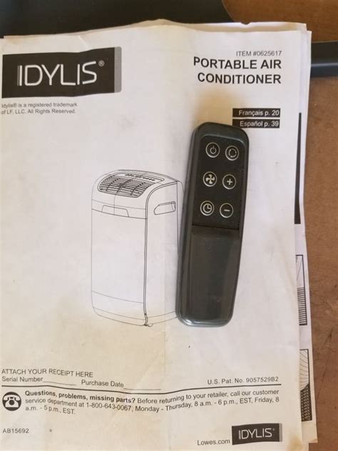 10000 Btu Portable Air Conditioner User Manual Idylis Ebook Epub