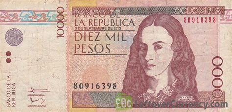 10000 Colombian Pesos to USD: A Comprehensive Guide