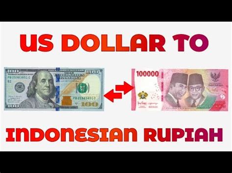 1000000 IDR to USD: Convert Indonesian Rupiah to US Dollars