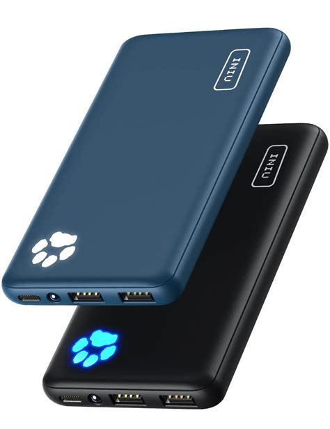 10000mAh External Battery Portable smartphones Blue Epub