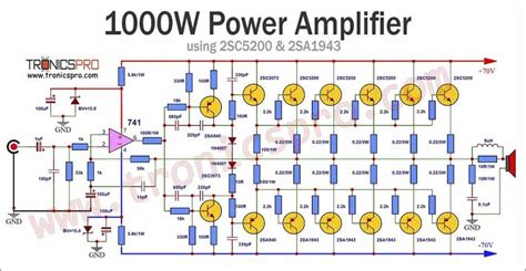 1000w audio amplifier circuit diagram Epub