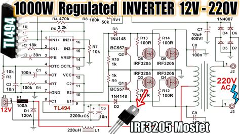 1000w power inverter circuit diagram Kindle Editon