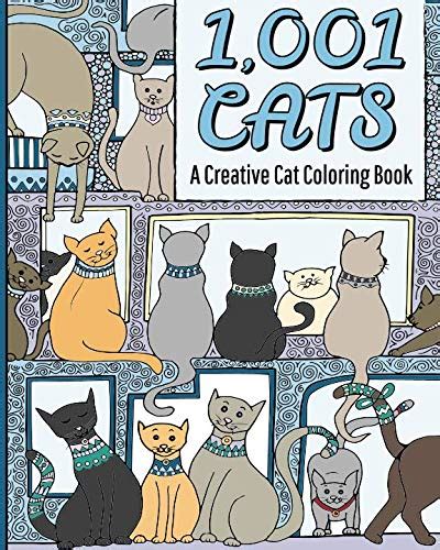 1001 Cats A Creative Cat Coloring Book Kindle Editon