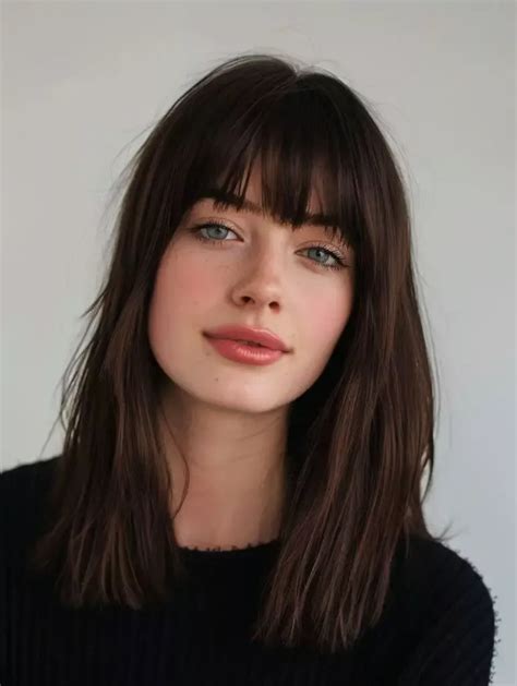 1001 Cute Fringe Bangs for Every Face Shape