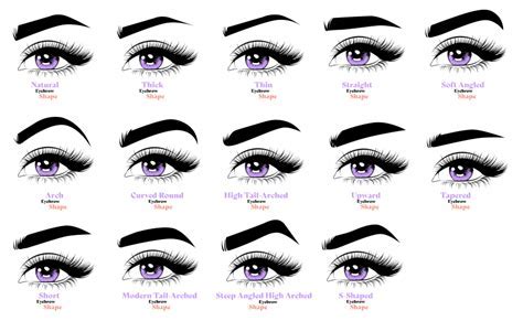 1001 Eyebrow Shapes for Women: Find Your Perfect Arch