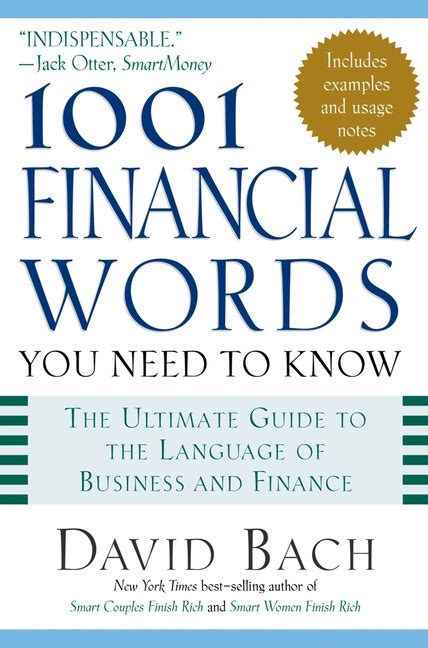 1001 Financial Words You Need to Know Epub