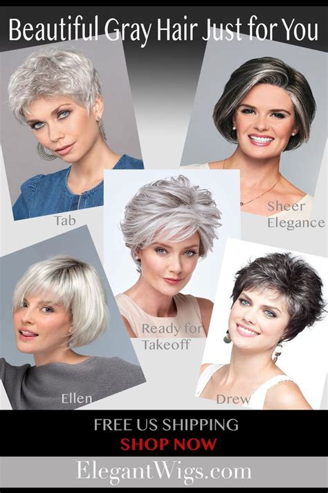 1001 Reasons to Love Short Grey Wigs