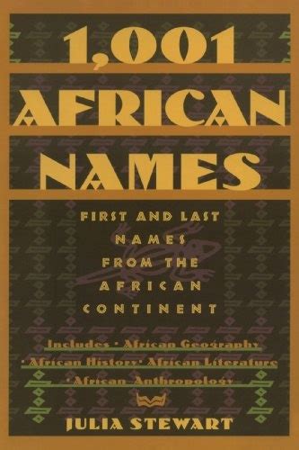 1001 african names first and last names from the african continent Reader