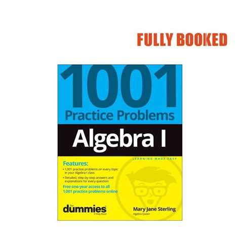 1001 algebra 1 practice problems for dummines Kindle Editon