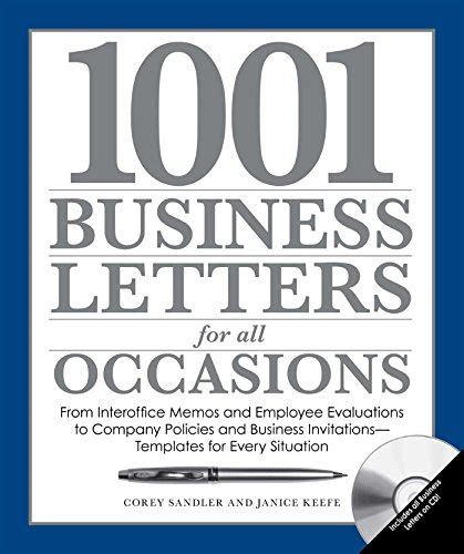 1001 business letters for all occasions Kindle Editon