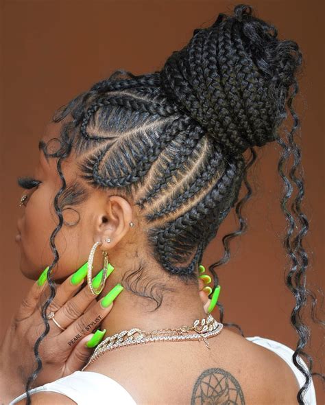 101 Braided Bun Hairstyles for Black Hair