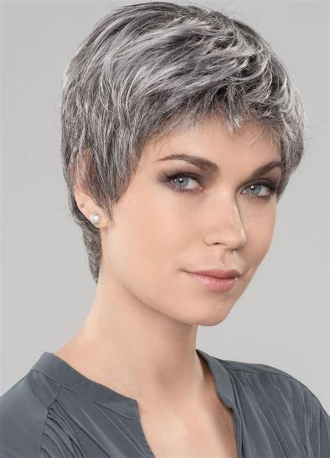 101 Dashing Short Gray Wigs That Will Transform Your Look