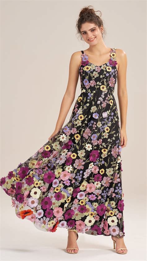 101 Floral Applique Dresses for Every Occasion