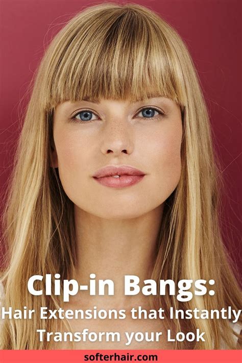 101 Guide to Hair Extensions Fringe Bangs: Transform Your Look in Minutes!