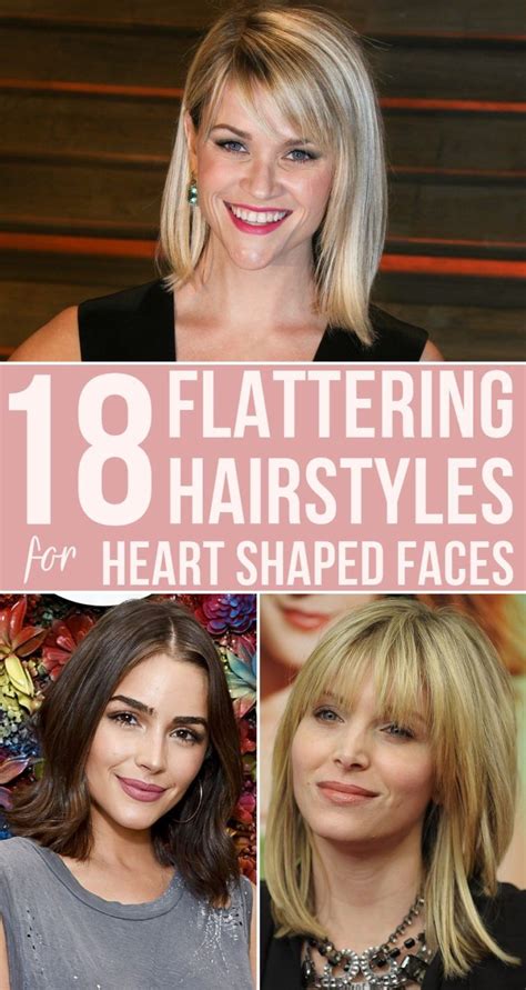 101 Haircuts for Heart Faces: Flatter Your Features